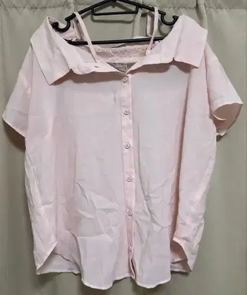 Delyle Noire 핑크 반팔 셔츠