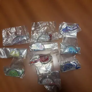 산리오 캐릭터즈 레트로 미니 눈금자&각도기 키링