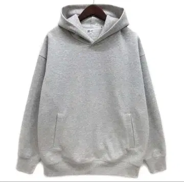 유니클로:C 맨투맨 오버 사이즈 풀 후드티 L 사이즈 그레이