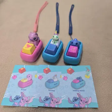 스티치 컴퓨터 키캡 3종 세트