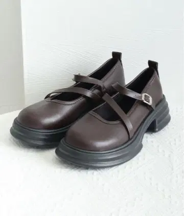 Miniministore 통굽 로퍼 브라운