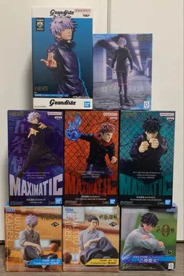 주술회전 피규어 8종 세트