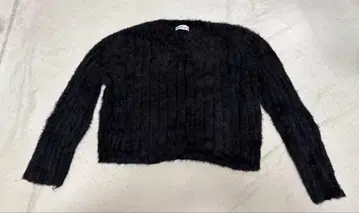 CADBURY 블랙 긴팔 가디건