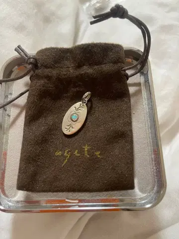 agate 실버 오팔 펜던트 탑 sv