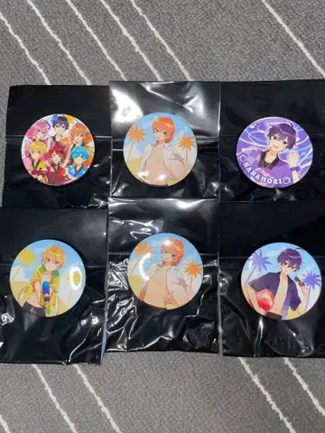 9 캔뱃지 루토군 나나모리상 젤군