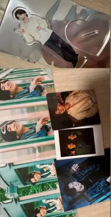 카메다 유신 아크릴 스탠드 트레이딩 카드 폴라로이드 브로마이드 묶음 판매