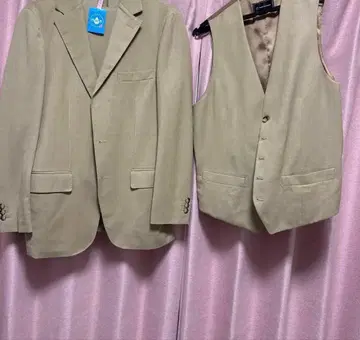 PSFA 베이지 수트 테일러드 자켓