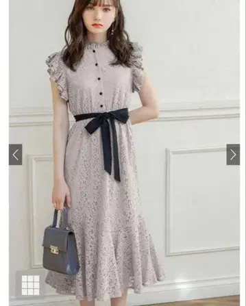 GRL 리본 벨트 원피스