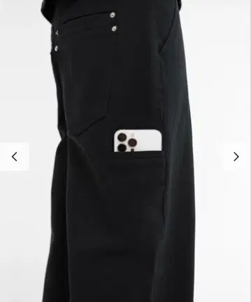 Asapmode Stacked Canvas Wide-Leg Pants