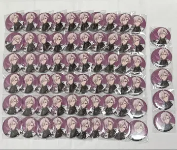 쿠죠 텐 VALIANT 캔뱃지 65개