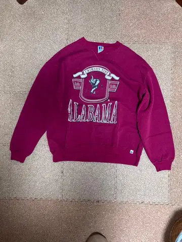 RUSSELL ATHLETIC 러셀 맨투맨 USA XL 레드