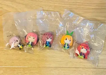 5등분의 신부 쵸코놋코 피규어 미개봉 5종 세트 나카노가 다섯 쌍둥이