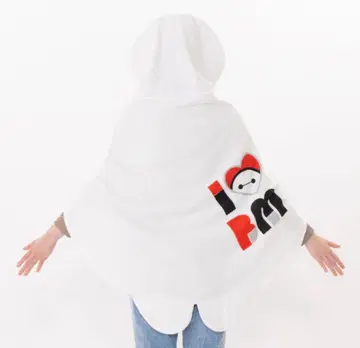 베이맥스 후드 부착 타월 도쿄 디즈니 리조트