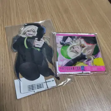 쓰르라미 울 적에 복권 아크릴 스탠드 타카노 미요시 2개 세트