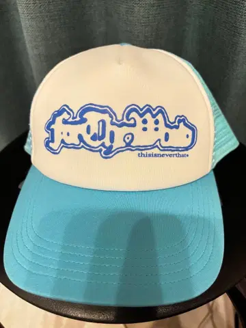 thisisneverthat 메쉬 캡 화이트/블루