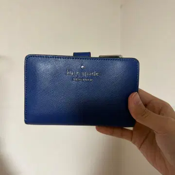 kate spade 접이식 지갑 파랑