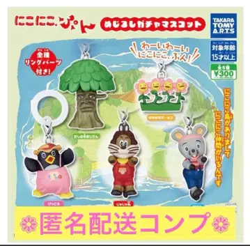 니코니코, 푼! 메지루시 가챠 마스코트 5종 타카라토미 니코니코푼