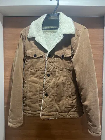 나노 유니버스 코듀로이 보아 자켓 M