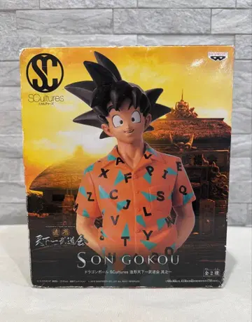 [ 미개봉 새상품 ] 드래곤볼 SCultures 알로하 손오공