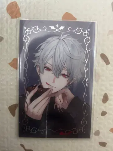 니지산지 쿠츠하 팝업 금박 포토 카드