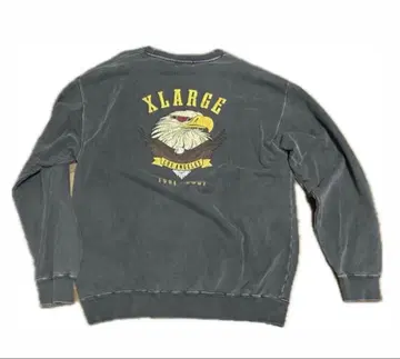 XLARGE 이글 프린트 맨투맨