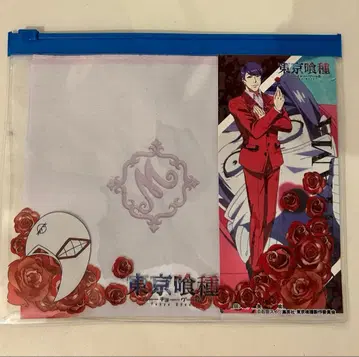 도쿄 구울 츠키야마 슈 클리어 케이스 포함 손수건