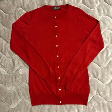 [ JOHN SMEDLEY ] 존스메들리 빨간색 가디건 S 사이즈