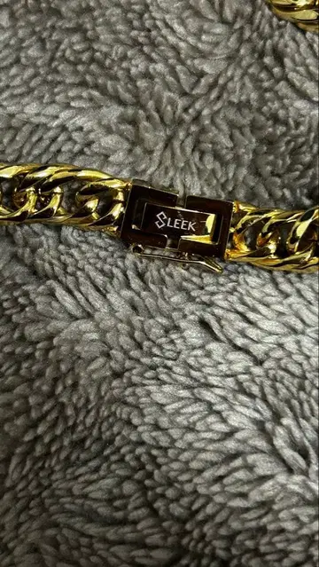 SLEEK 골드 체인 목걸이