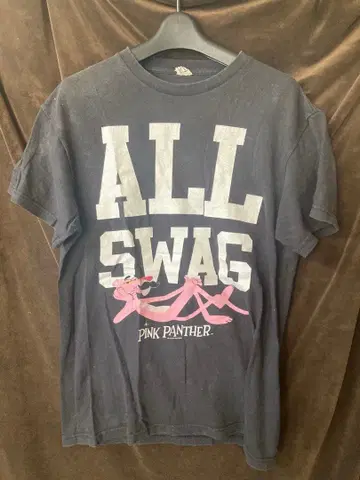 ALL SWAG 핑크 팬서 T셔츠