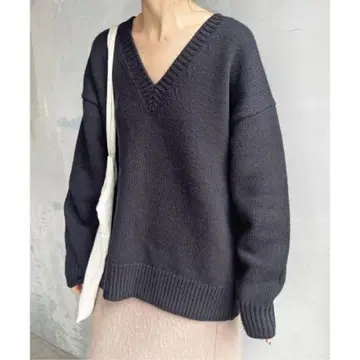 스픽 앤 스팬 로우게이지 니트 블랙