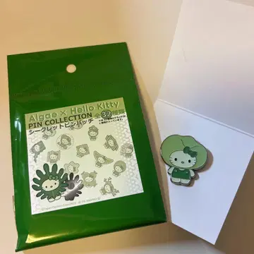 오사카 만박 일본관 조류 헬로키티 핀 배지 후쿠로노리