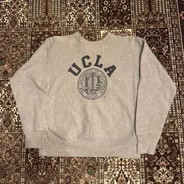 빨간색 택 염색 UCLA champion reverseweave