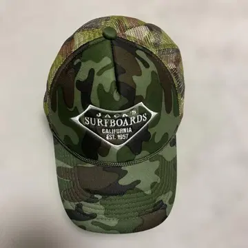 JACKS SURFBOARDS 모자 카모 패턴