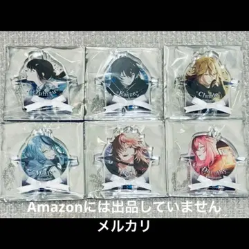 오발렉 리본 타이 아크릴 플레이트 키체인 컴플리트 컴프 전종