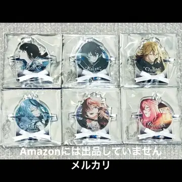 오발렉 리본 타이 아크릴 플레이트 키체인 컴플리트 컴프 전종