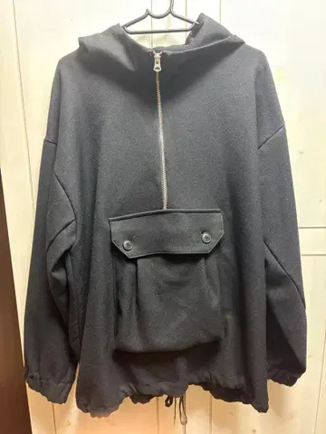 아노락 후드티 폴리에스테르 100%