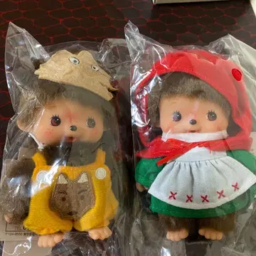 몬치치 리바이벌 오유기회 베비치치 빨간 망토와 늑대 2체 세트