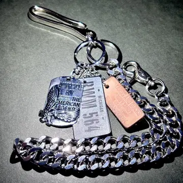 월렛 체인 스트릿 아메카지 남자 스트랩 카라비너