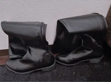블랙 롱 부츠