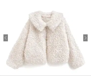 GRL on311 푸들 퍼 빅 칼라 자켓