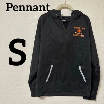 새상품급 Pennant [ S ] 농구 후드티 블랙