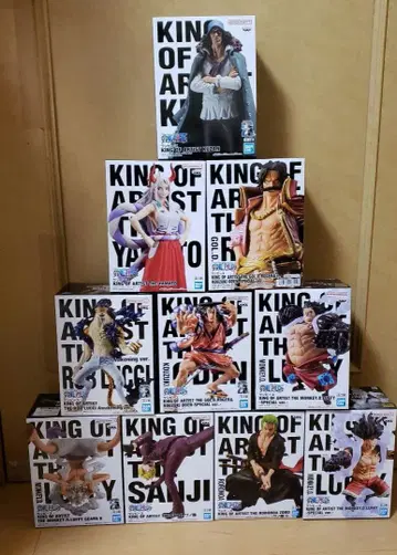 원피스 KING OF ARTIST 피규어 세트