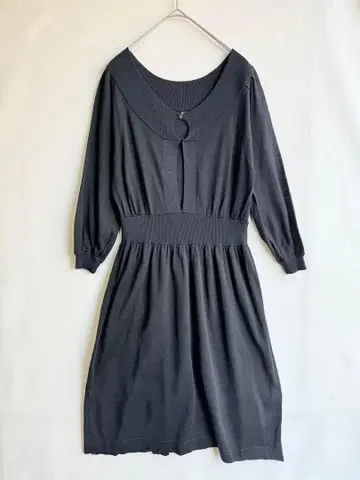 에리오폴 여성용 원피스 블랙 36 실크 린넨