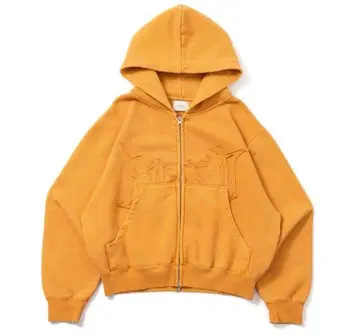 BlessU pigment zip hoodie 블레스유