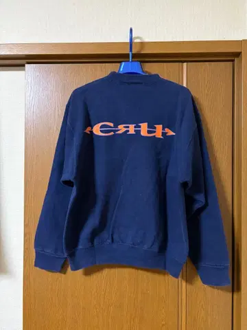 CRU USA제 헤비 온스 네이비 맨투맨 M 사이즈