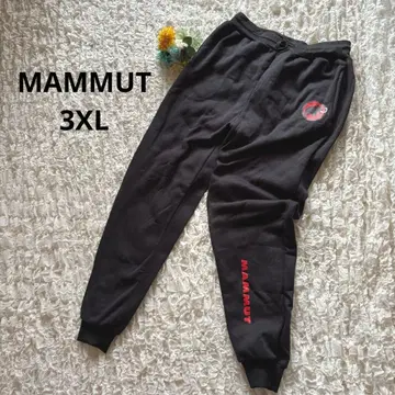 마무트 맨투맨 조거 팬츠 블랙 3XL 빅 사이즈