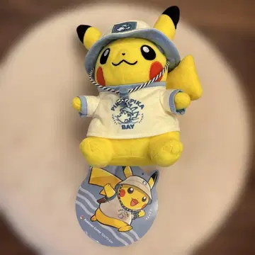포켓몬 센터 도쿄 베이 한정판 레저 스타일 피카츄 봉제 인형