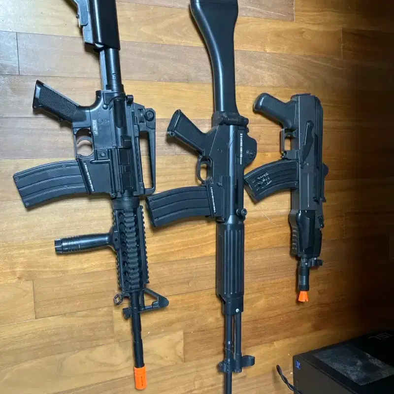 비비탄총 AK47(수동)/K2(수동)/M4A1(자동)