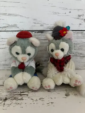 디즈니 리조트 젤라토니 봉제 인형 스트랩 세트