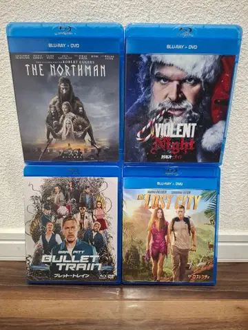 블루레이 결품 브렛 트레인 노스맨 바이올런트 나이트